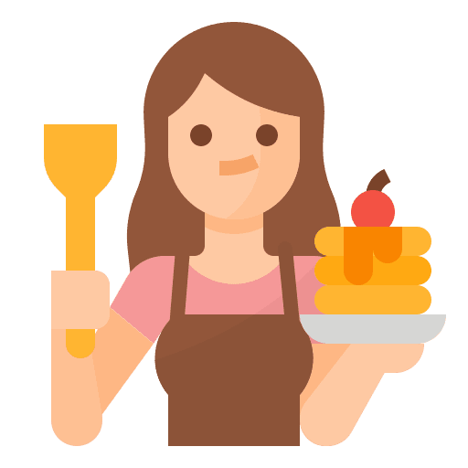 Woman housewife mother wife icon