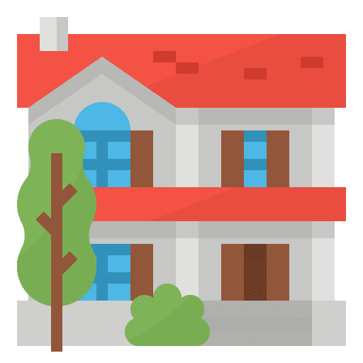 House real estate property construction icon