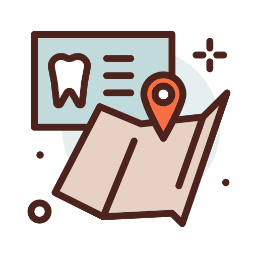 Lab healthcare and medical dentist tooth icon