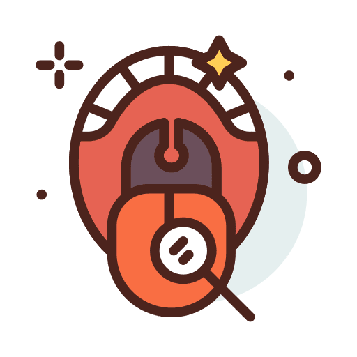 Cavity healthcare and medical dentist cavity icon