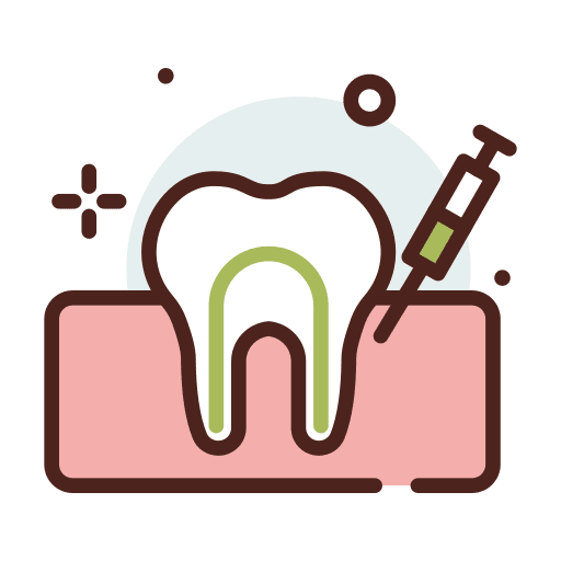 Injection healthcare and medical injection syringe icon