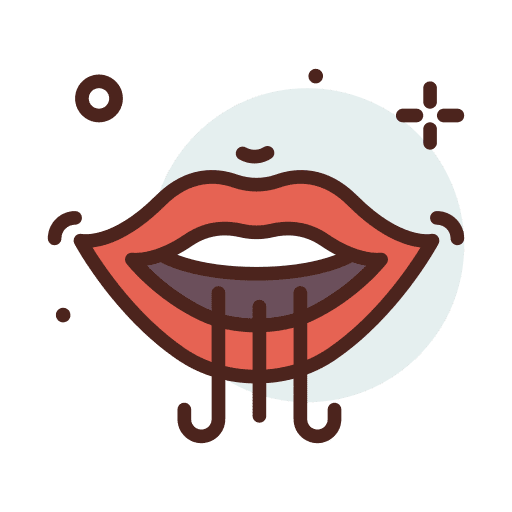 Breath dental breath teeth icon