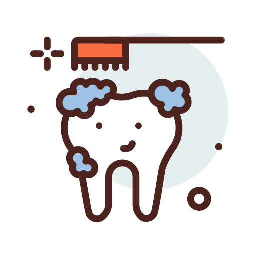 Brush health care brush industry icon