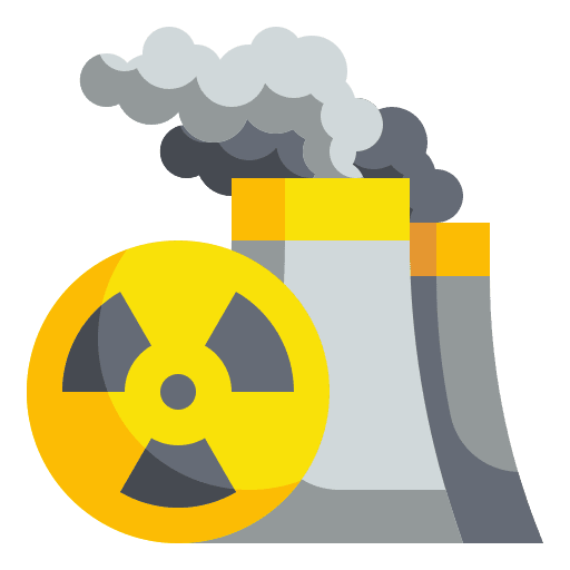 Nuclear energy nuclear energy nuclear icon