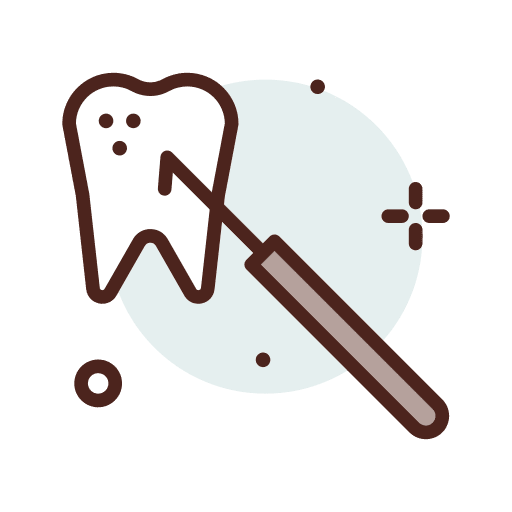 Tool dentist healthcare and medical medical tools icon