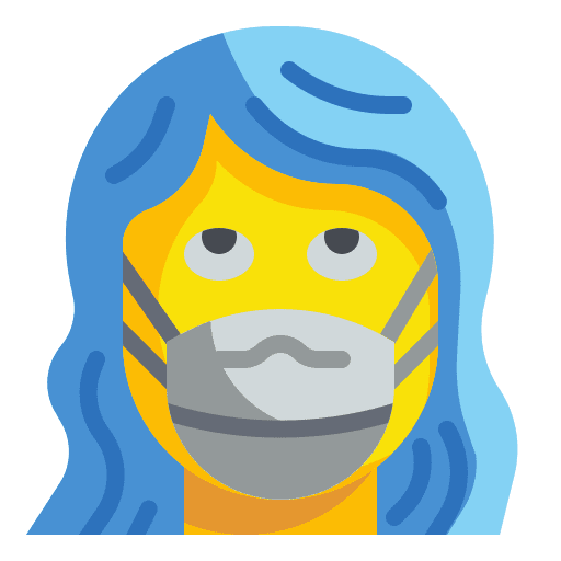 Oxygen mask healthcare and medical emergency medical icon