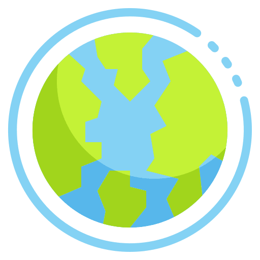 Ozone worldwide ecological ecology and environment icon