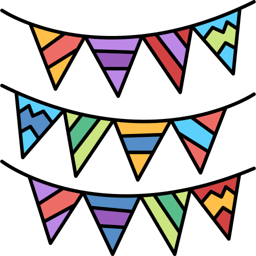 Circus entertainment circus decorations icon