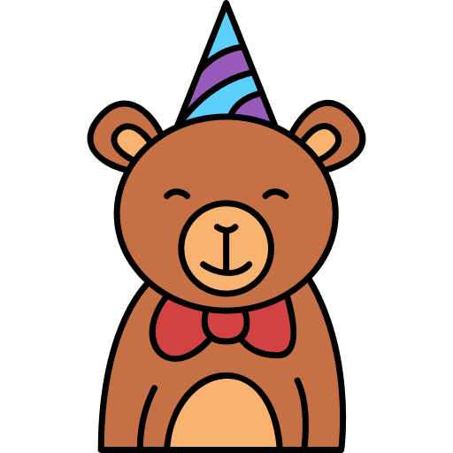 Bear mammal wildlife animal kingdom icon