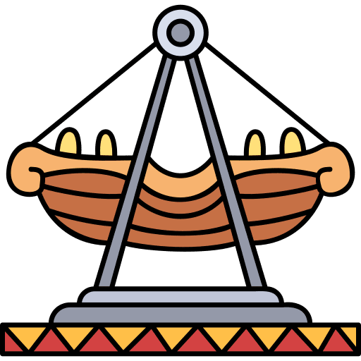 Gondola fairground gondola carnival icon