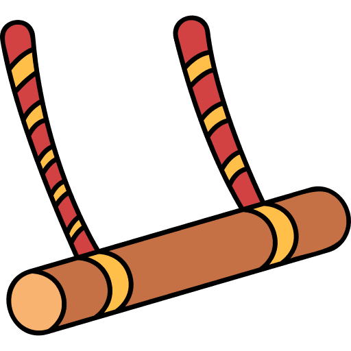 Trapeze entertainment sports carnival icon