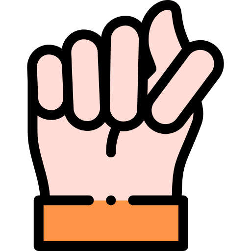 Bathroom bathroom signals hands and gestures icon