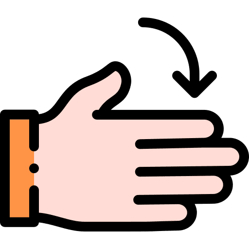 Hand hands and gestures gesture hand icon