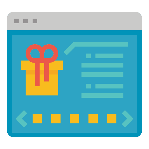 Shopping online express shopping online shipping icon