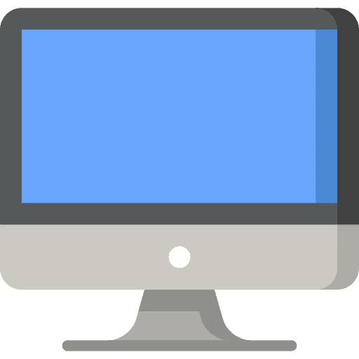 Desktop communications ui computer icon