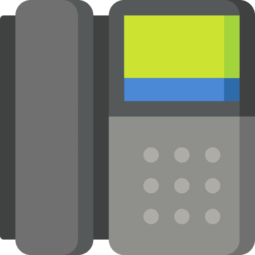 Landline landline technology electronics icon