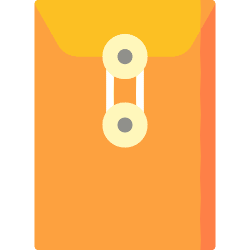 Letters social postcard email icon