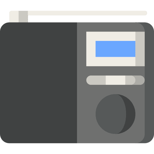Radio transistor technology radio icon