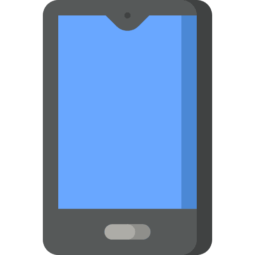 Smartphone screen communications mobile phone icon