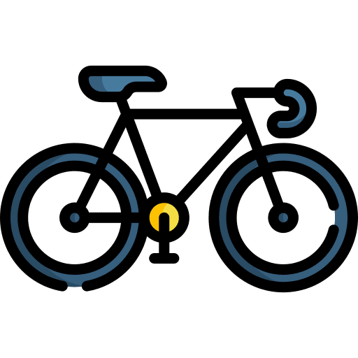 Bicycle bike cycling vehicle icon