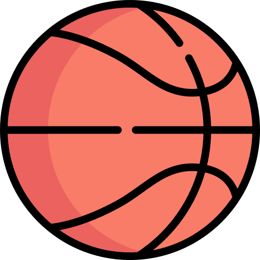 Basketball sport team basketball basketball court icon