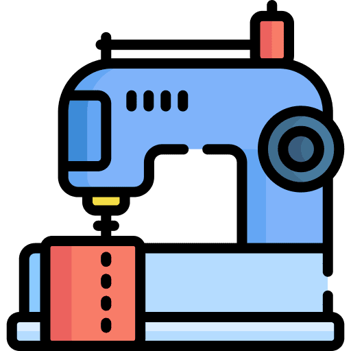 Sewing machine tailor diy electronics icon
