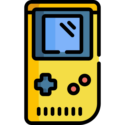 Videogames video game portable hobbies and free time icon