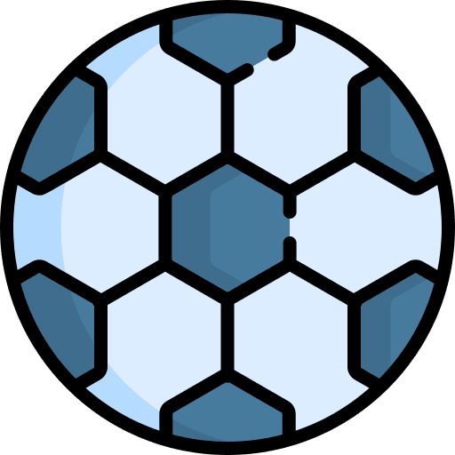 Football ball soccer equipment football ball hobbies and free time icon