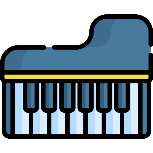 Keyboard keyboard electronic hobbies and free time icon
