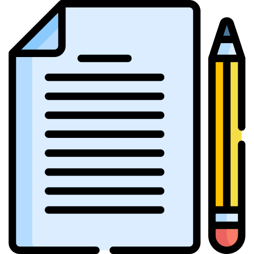 Writing write writing tools and utensils icon