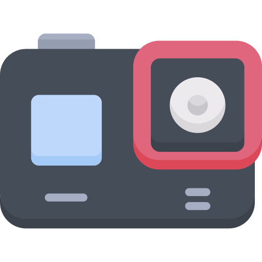 Action camera action camera gadget photography icon