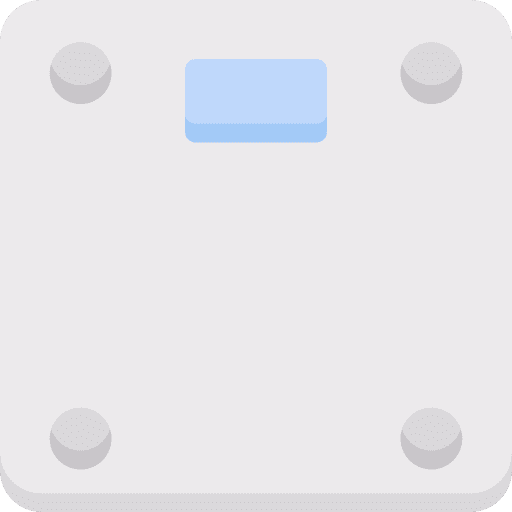 Body scale diet weight scale weighing machine icon