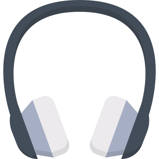 Headphones music headphones music headphones icon