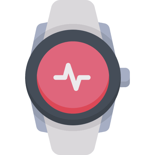 Smartwatch digital wearable watch icon