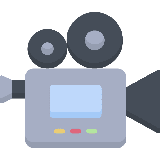 Video camera video camera technology film icon