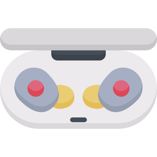 Earbuds earbuds wireless headphones icon