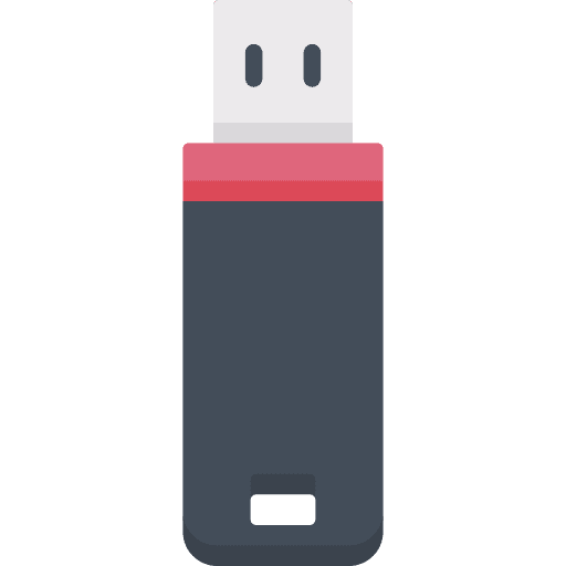 Usb flash drive technology communications storage icon