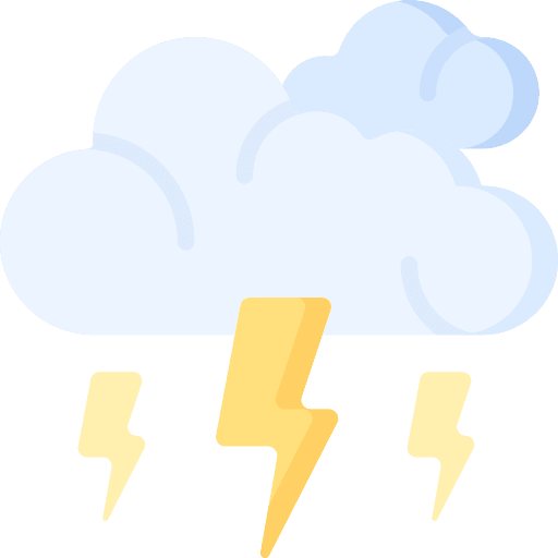 Thunderstorm storm rain thunderstorm icon