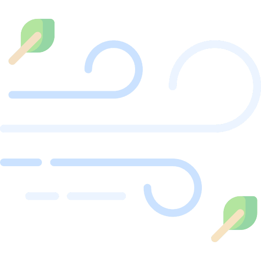 Wind autumn meteorology winds icon