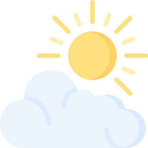 Cloudy cloudy meteorology clouds icon