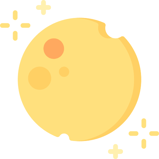 Full moon moon craters moon phase moon icon