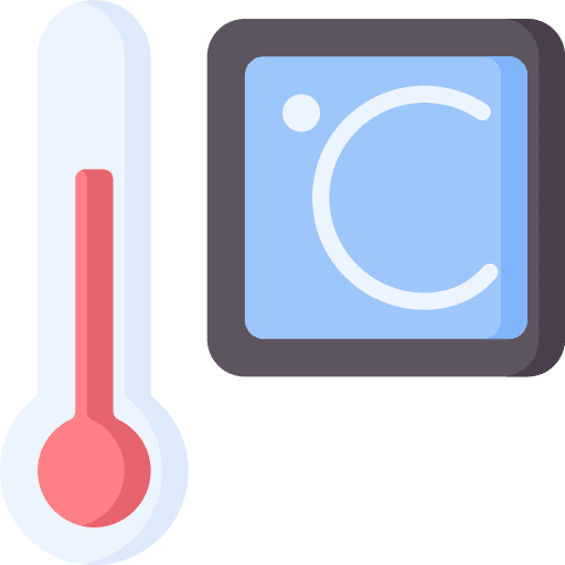Thermometer weather forecast tools and utensils icon