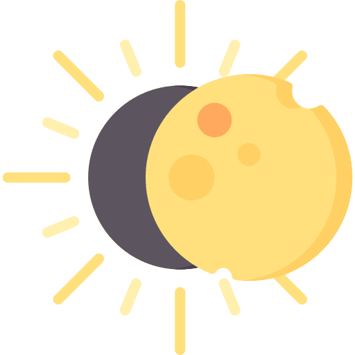 Eclipse sun eclipse astral icon