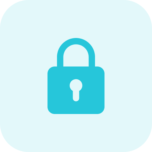 Padlock lock locked privacy icon