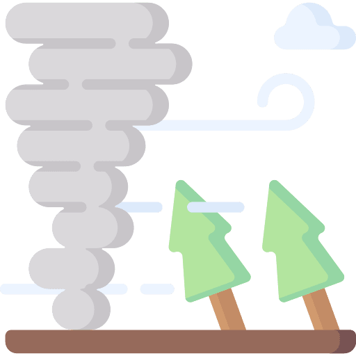 Tornado tree trees twister icon