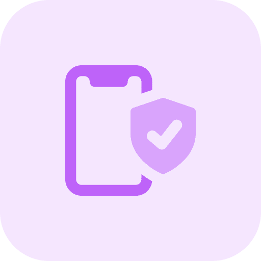 Antivirus protection antivirus smartphone icon
