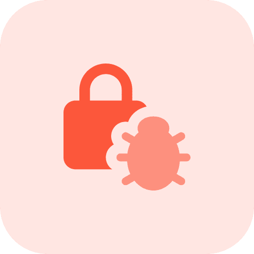 Bug password lock restricted icon