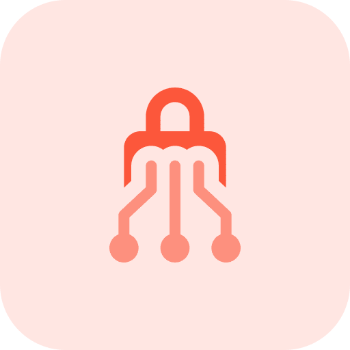 Link padlock secure password icon