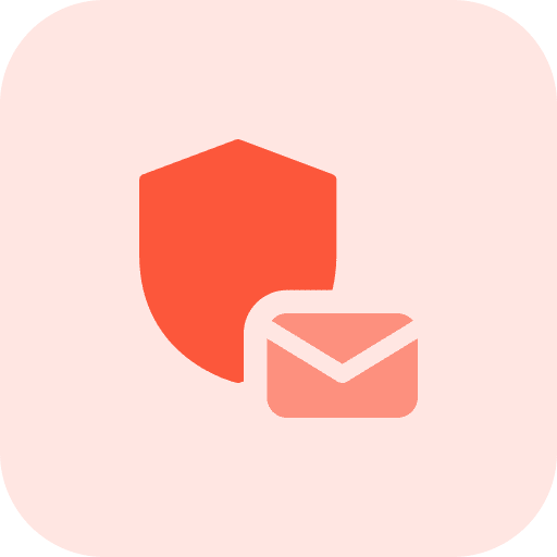 Message secure protection email icon