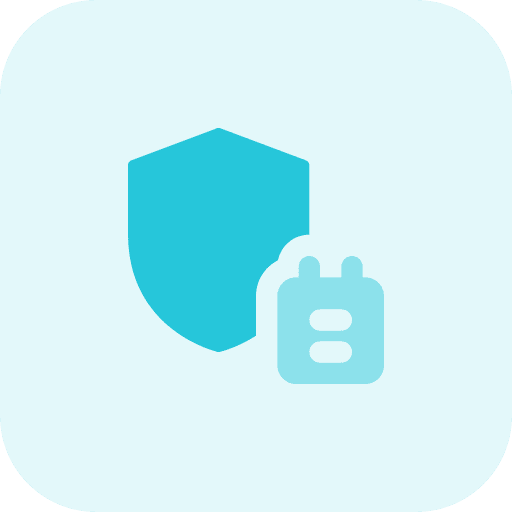 Notes verified secure protection icon